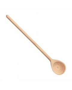Houten kooklepel rond L 35cm