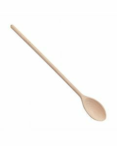 Houten kooklepel ovaal 50cm