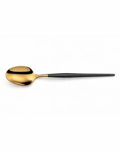 Soprano black gold koffielepel Amefa per set van 6