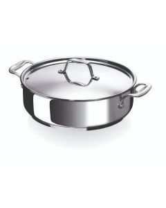 Chef sauteerpan met 2 grepen ø 28cm Beka