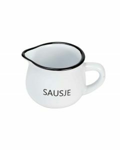 Sauskommetje met tekst 'sausje' 17cl