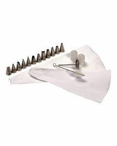 Sierspuitjes rvs 18 delig