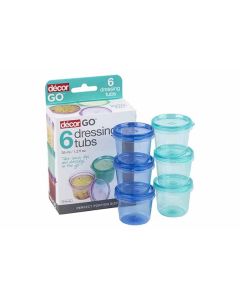 GO Dressingpotje Décor 35ml per set van 6