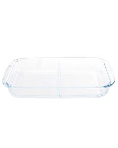 Ovenschaal 2-vaks 500° 34,5 x 21cm