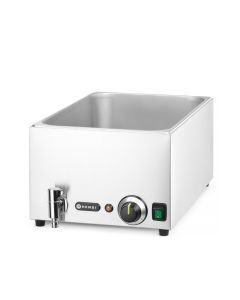 Bain marie met afvoerkraan