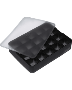 Ijsblokjesvorm kubus Lurch 3x3cm met deksel 