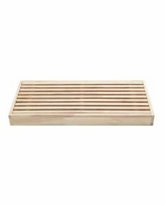 Broodsnijplank met opvangbakje 50 x 22cm