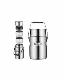 King Thermos voedseldrager rvs mat 1,2L