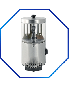 Warme chocolademelk dispenser