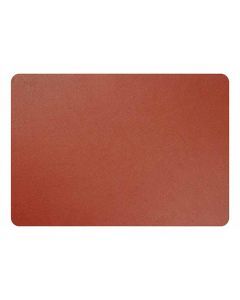 Placemat leather look cognac 43 x 30cm