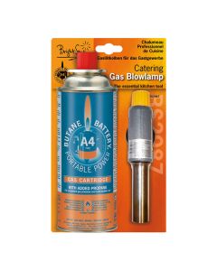 Creme brulee brander + gasbus