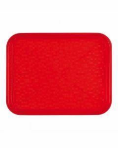 Dienblad kunststof Rol-ex rood 45,5 x 35,5cm
