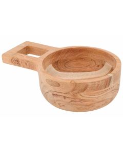 Serveerschaal Mimosa acacia 18 x 12cm