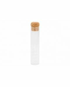 Thee infuser borosilicaat met kurkstop