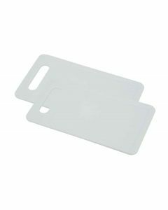 Snijplank wit 25 x 14cm per set van 2