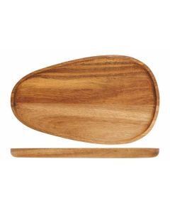 Presentatie bord acacia ovaal 25 x 15cm