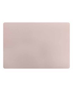 Placemat leather look beige 43 x 30cm