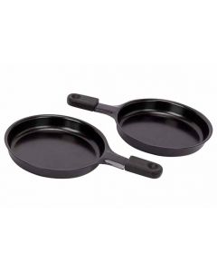 Aspen raclette pannetje per set van 2