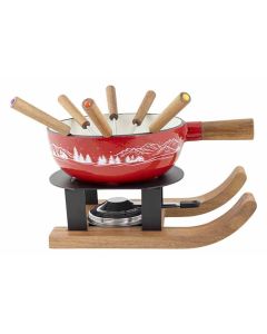 Fondueset Aspen ski ø 22cm