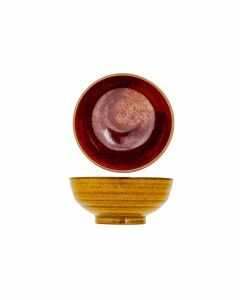 Mini hapjesschaaltje Elements mustard ø 8cm