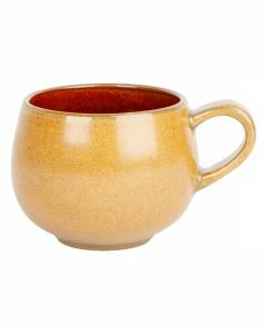 Koffietas 19cl Elements mustard