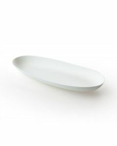 Bagastro organisch schaaltje 21 x 8cm Sier Disposables per set van 40