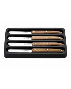 Botermes eik Innovation Line Laguiole per set van 4