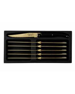 Steakmes Prestige Line Gold Stonewash Amefa per set van 6