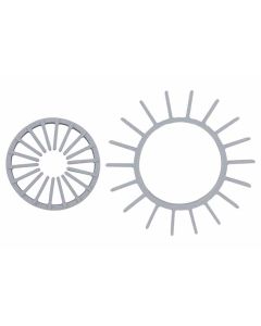 Omkeerbaar potstaantje silicone ø 12-19cm