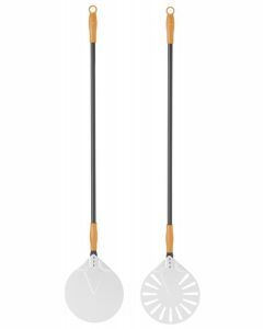 Pizzaschep rond rvs 23cm