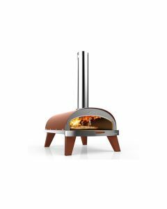 Piana pizza oven terracotta ZiiPa (werkt op pellets)