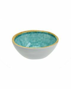 Hapjesschaaltje Laguna Azzurro melamine 10,5 x 9cm