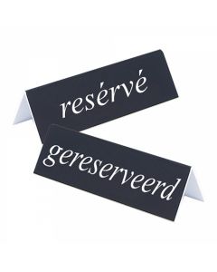 Pictogram gereserveerd/reserve