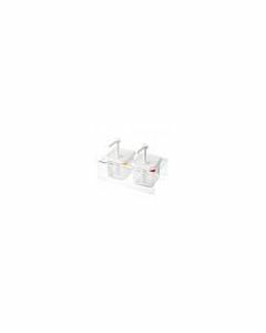 Dispenser unit set 2x 1/6 GN