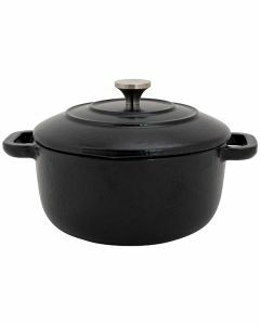 Mini gietijzeren stoofpot Fontestic black