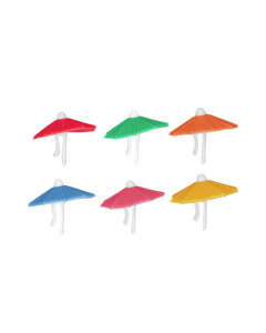 Set van 6 glassmarkers silicone parasol Dotz