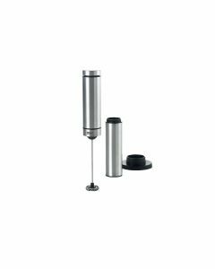 Rapido melkopschuimer rvs met houder AdHoc