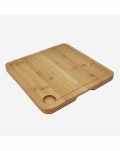 Aanrechtplank met sapgeul uit bamboe 60 x 40cm