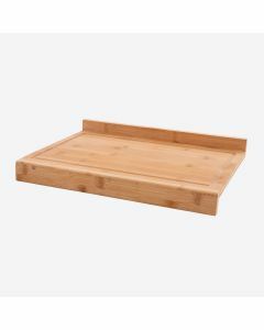 Aanrechtplank met sapgeul 60 x 40cm