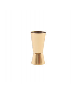 Cocktailmaatje rvs goud 20/50ml