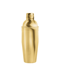 Shaker rvs goud 750ml
