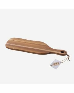Serveerplank uit acaciahout met handvat 51 x 16cm