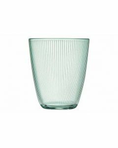 Concepto stripy glas groen 31cl per set van 6