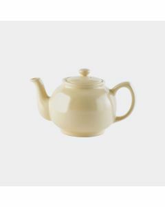 Theepot 2-kops glanzend crème 450ml Price & Kensington