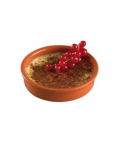 Creme brulee schaaltje terracotta