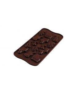 Pralinevorm silicone 'Choco Melody'