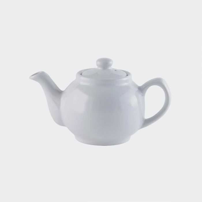 Kwalificatie Moeras Groene achtergrond Theepot 2-kops glanzend wit 450ml Price & Kensington